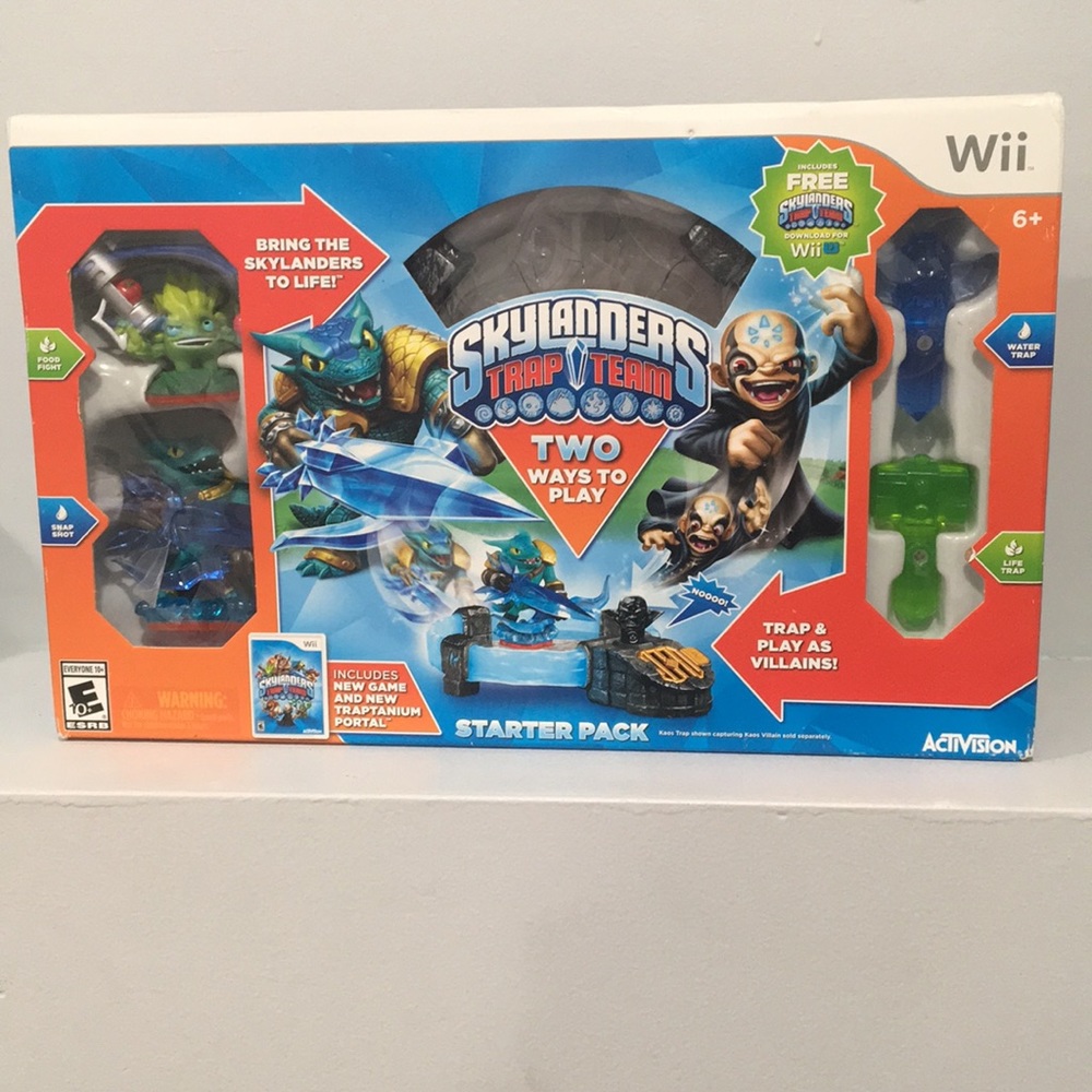 Wii sky landers game